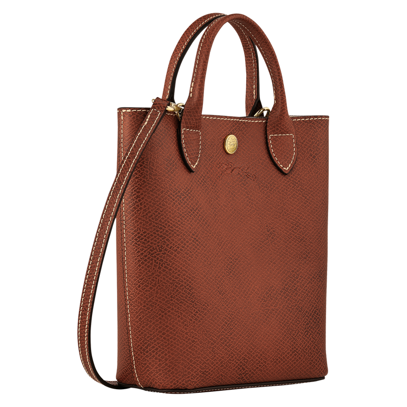 Longchamp Épure Bolso shopper XS Cuero - Marrón Envío gratis