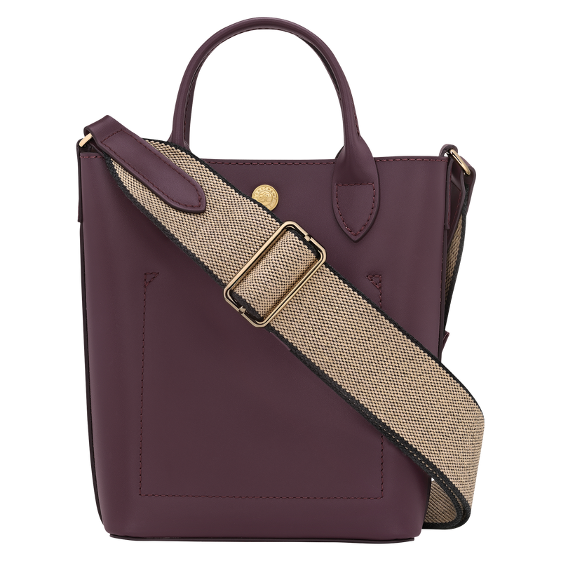 Longchamp Épure Bolso shopper XS Cuero - Berenjena ÚLTIMAS EDICIONES