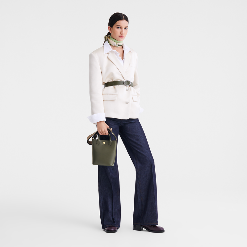 Longchamp Épure Bolso shopper XS Cuero - Caqui Últimos 2 días