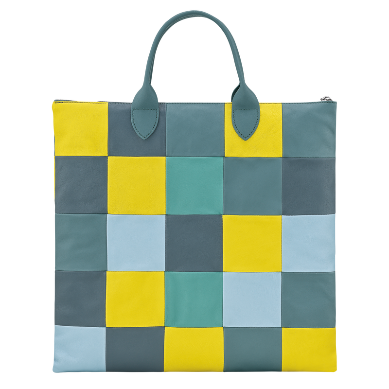 Longchamp Re-Play Bolso con asa superior L Cuero - Eucalipto 2025