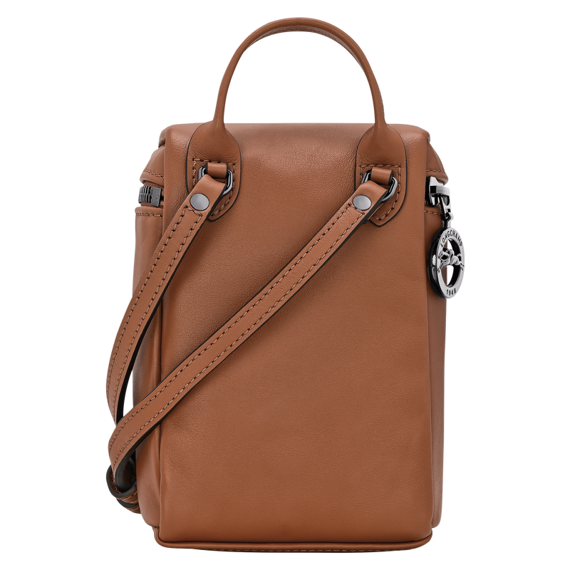 Longchamp Le Pliage Xtra Bolso bandolera XS Cuero - Coñac Rebajas baratas