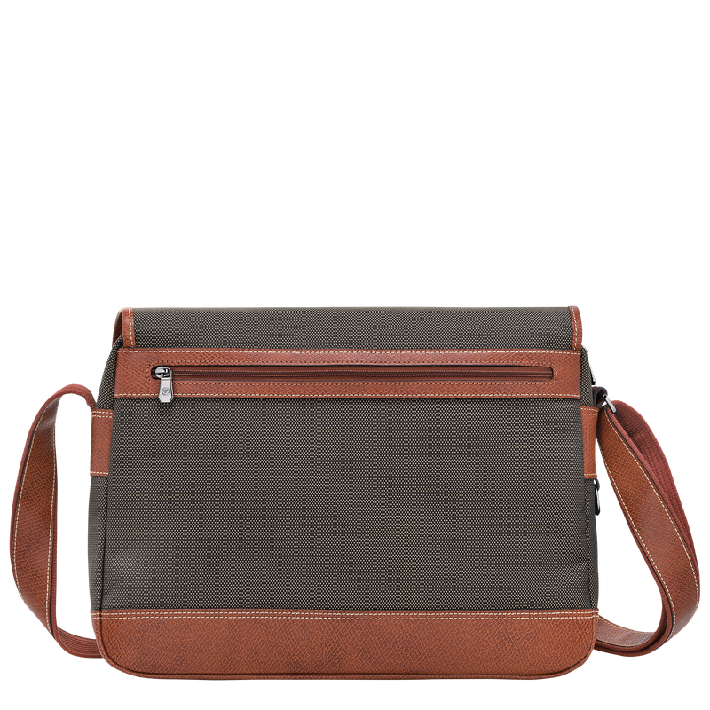 Longchamp Boxford Bolso bandolera L Lona reciclada - Marrón Tienda