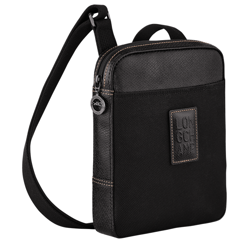 Longchamp Boxford Bolso bandolera XS Lona reciclada - Negro Mejor oferta