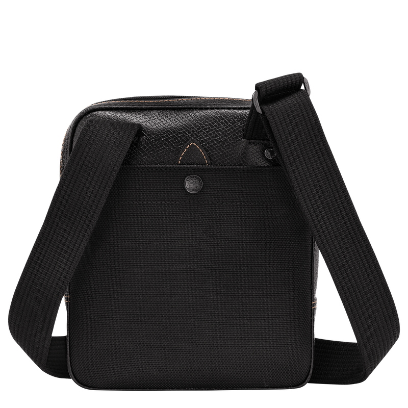 Longchamp Boxford Bolso bandolera XS Lona reciclada - Negro Mejor oferta