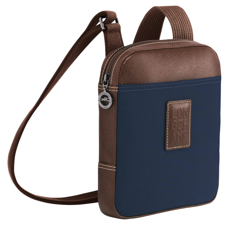 Longchamp Boxford Bolso bandolera XS Lona reciclada - Azul Rebajas online