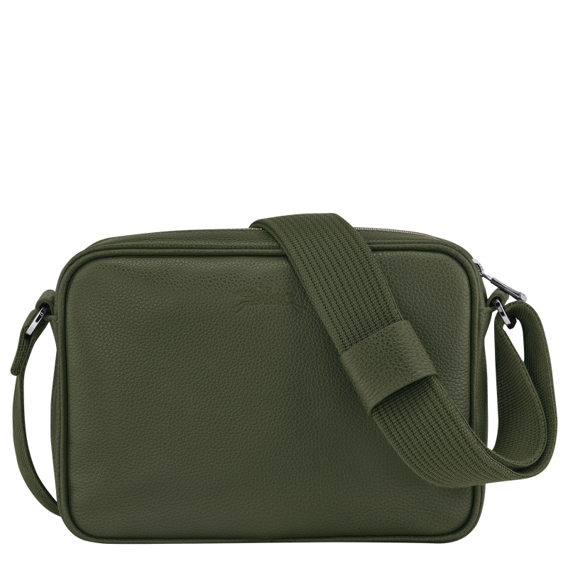 Longchamp Le Foulonné Bolsa para cámara S Cuero - Caqui Rebajas top