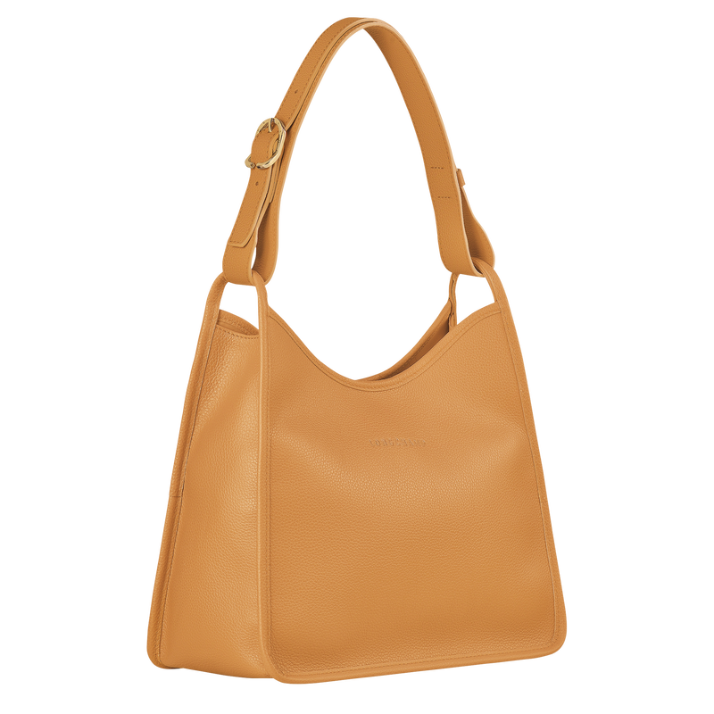 Longchamp Le Foulonné Bolso de hombro M Cuero - Nuez COMPRAR AHORA