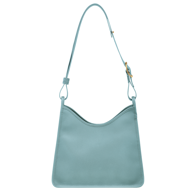 Longchamp Le Foulonné Bolso de hombro M Cuero - Eucalipto Último día