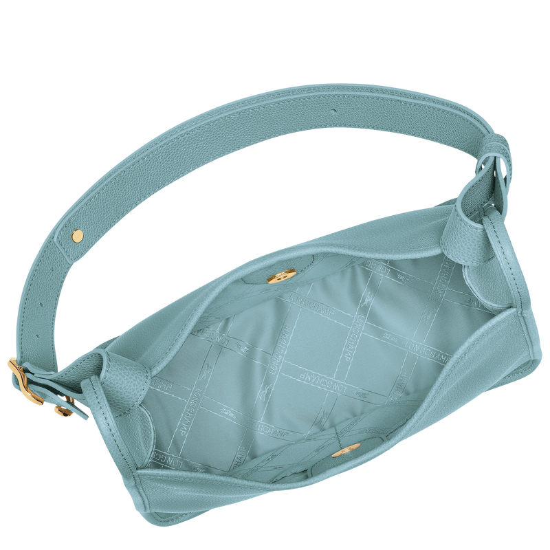 Longchamp Le Foulonné Bolso de hombro M Cuero - Eucalipto Último día