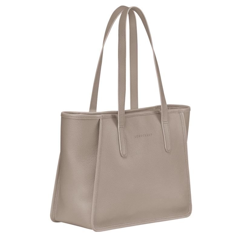 Longchamp Le Foulonné Bolso shopper L Cuero - Tórtola Solo hoy