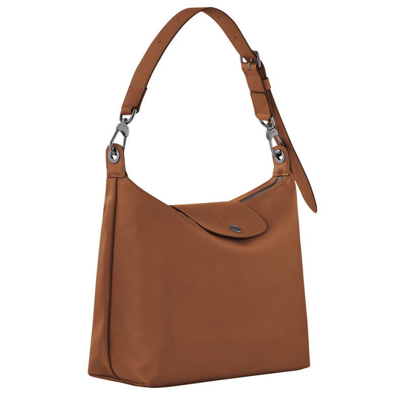 Longchamp Le Pliage Xtra Bolso Hobo M Cuero - Coñac Tienda de fábrica