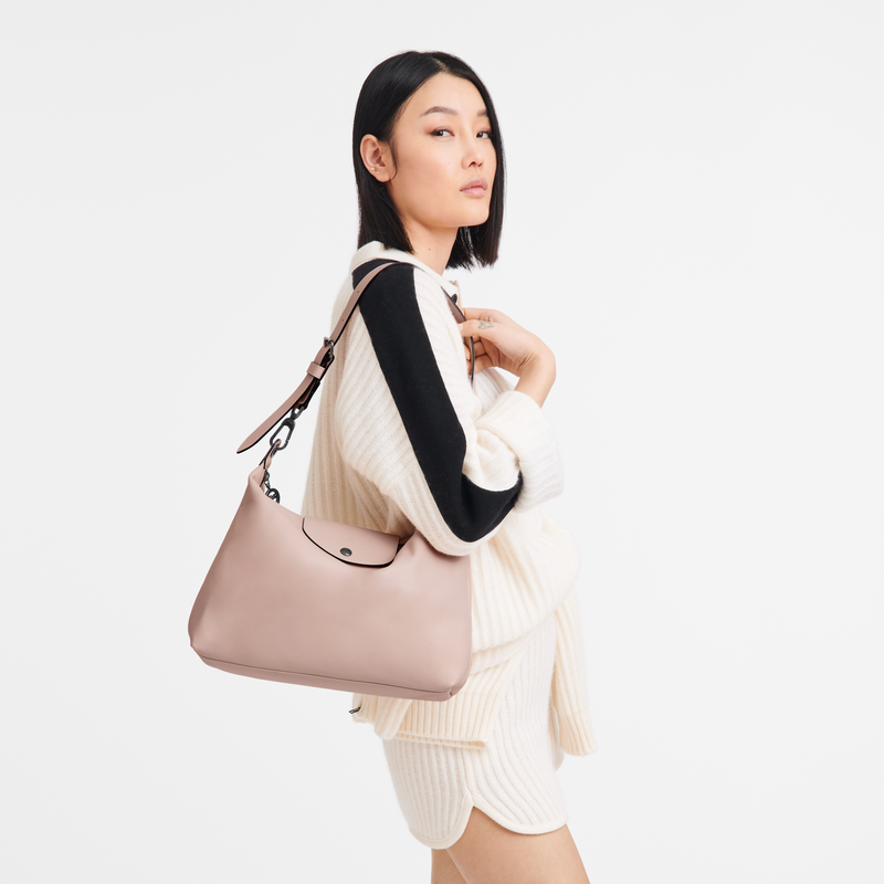 Longchamp Le Pliage Xtra Bolso Hobo M Cuero - Carne Limitado a 3 días