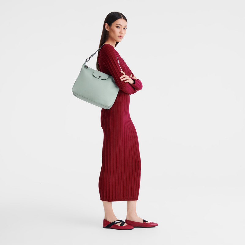 Longchamp Le Pliage Xtra Bolso Hobo M Cuero - Verbena Ahorra y exporta