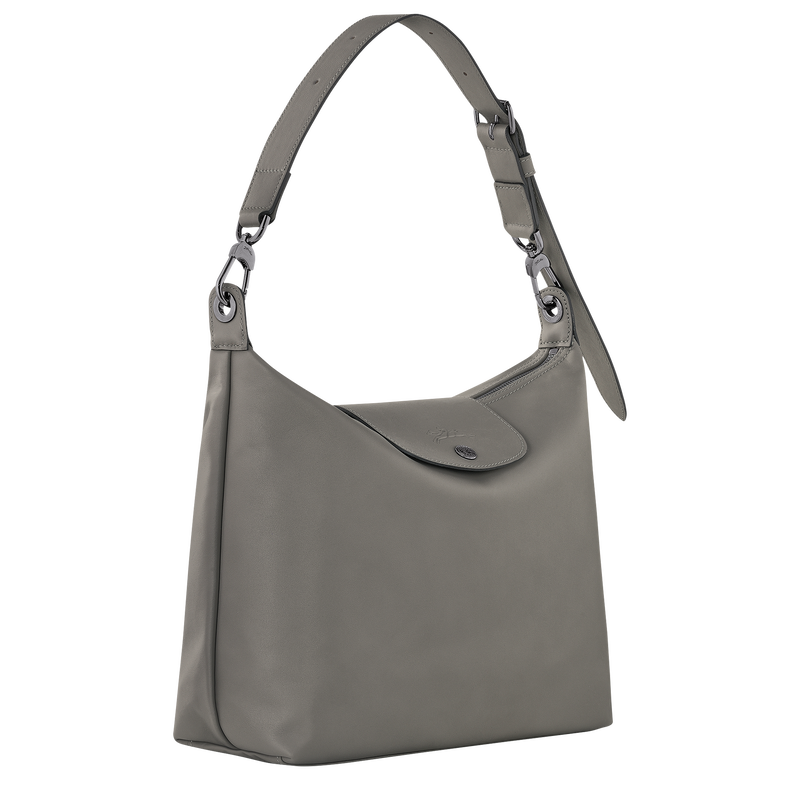 Longchamp Le Pliage Xtra Bolso Hobo M Cuero - Tórtola Precios de Black Friday