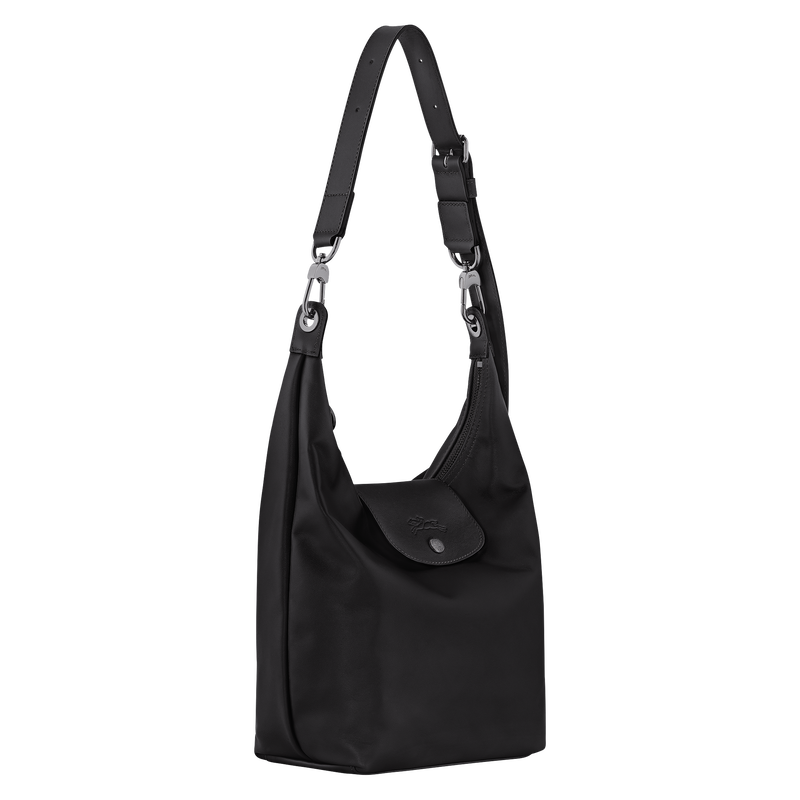 Longchamp Le Pliage Xtra Bolso de hombro M Cuero - Negro En oferta