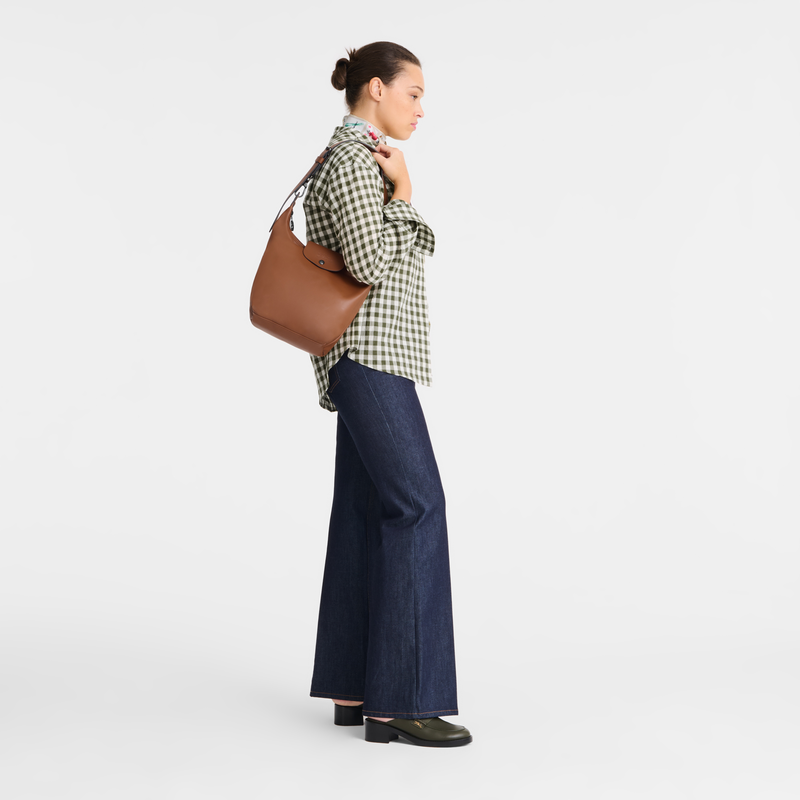 Longchamp Le Pliage Xtra Bolso de hombro M Cuero - Coñac Descuentos del mes