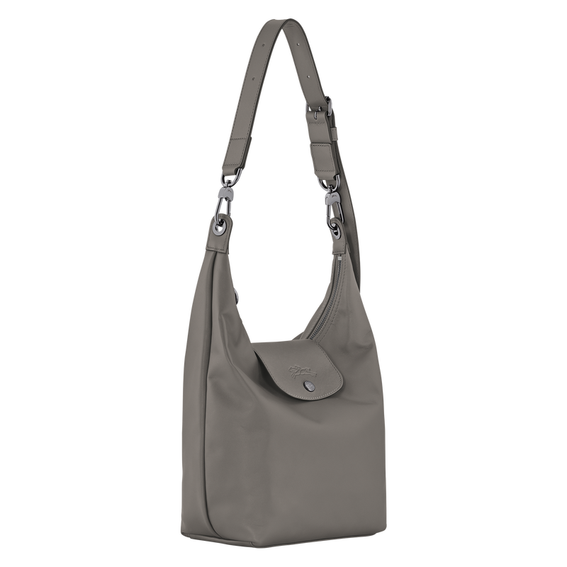 Longchamp Le Pliage Xtra Bolso de hombro M Cuero - Tórtola Descuento por venta flash