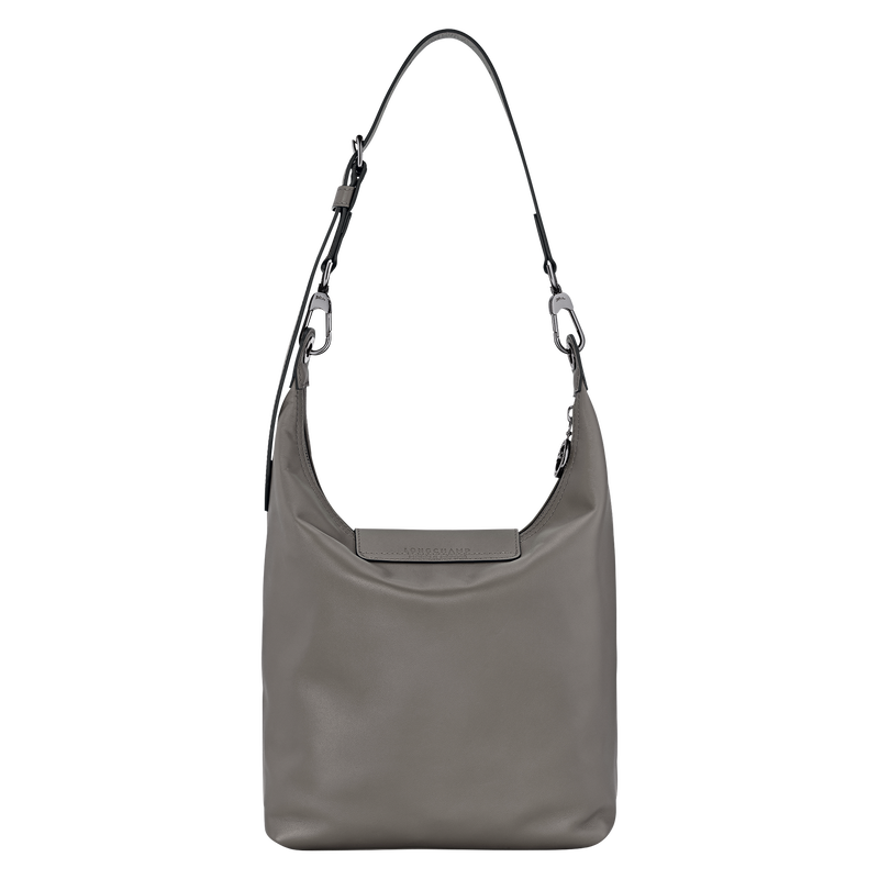 Longchamp Le Pliage Xtra Bolso de hombro M Cuero - Tórtola Descuento por venta flash