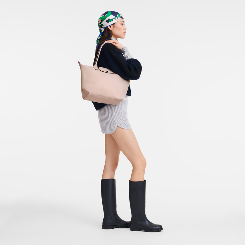 Longchamp Le Pliage Xtra Bolso shopper M Cuero - Carne Rebajas de fin de temporada