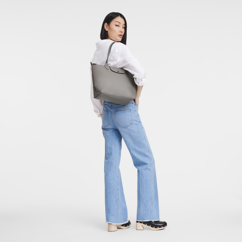 Longchamp Le Pliage Xtra Bolso shopper M Cuero - Tórtola Devoluciones gratuitas