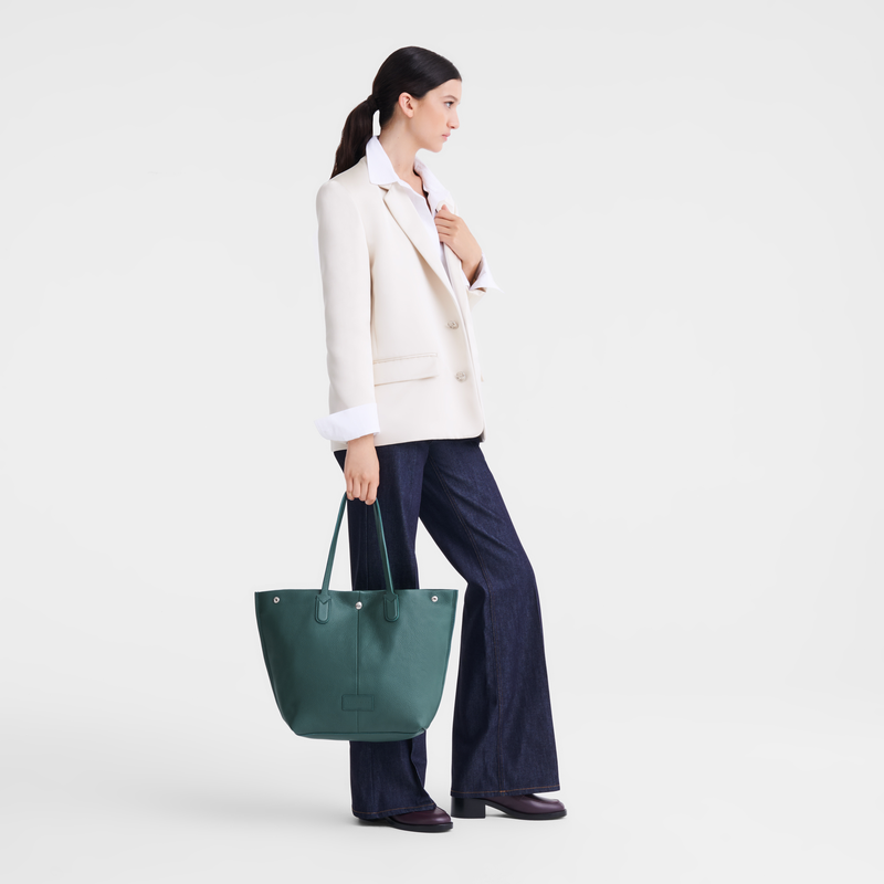 Longchamp Essential Bolso shopper L Cuero - Cedro Rebajas