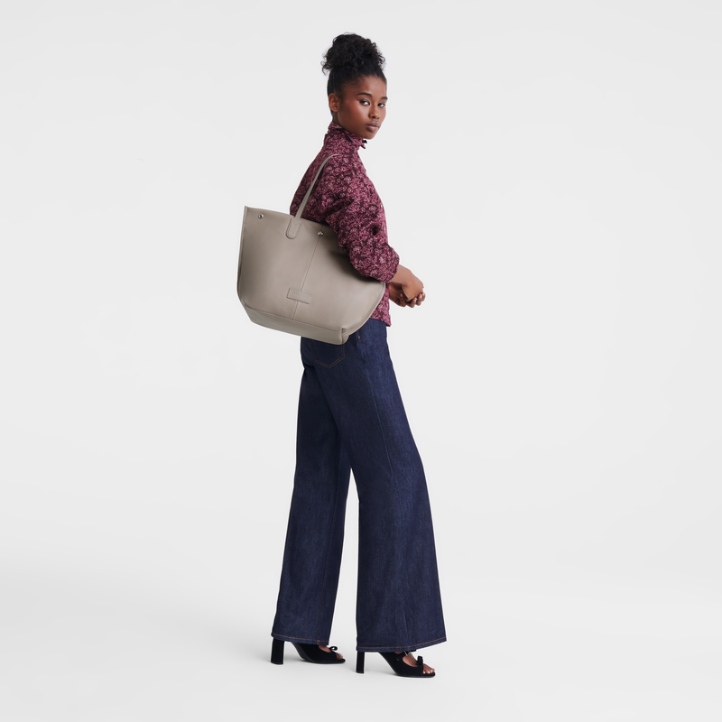 Longchamp Essential Bolso shopper L Cuero - Arcilla Ofertas