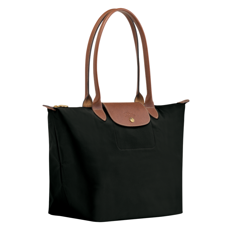Longchamp Le Pliage Original Bolso de hombro L Lona reciclada - Negro Venta caliente