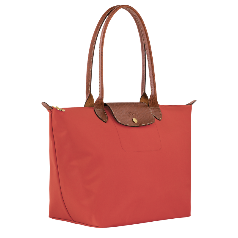 Longchamp Le Pliage Original Bolso de hombro L Lona reciclada - Tomate Ventas relámpago