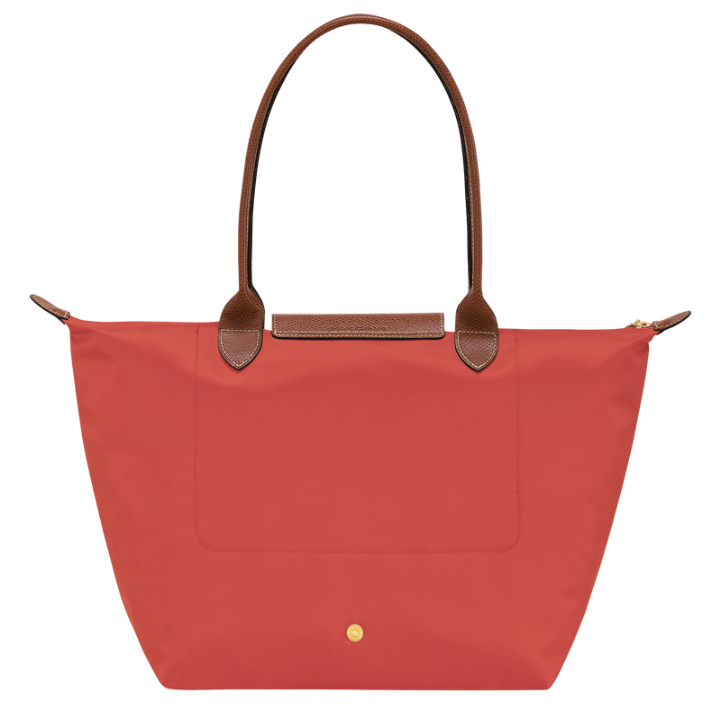 Longchamp Le Pliage Original Bolso de hombro L Lona reciclada - Tomate Ventas relámpago