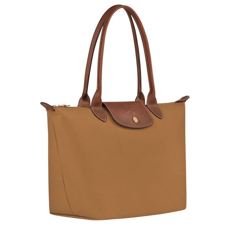 Longchamp Le Pliage Original Bolso de hombro M Lona reciclada - Ante Liquidación