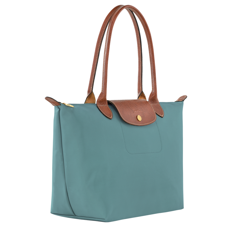 Longchamp Le Pliage Original Bolso de hombro M Lona reciclada - Eucalipto Rebajas online