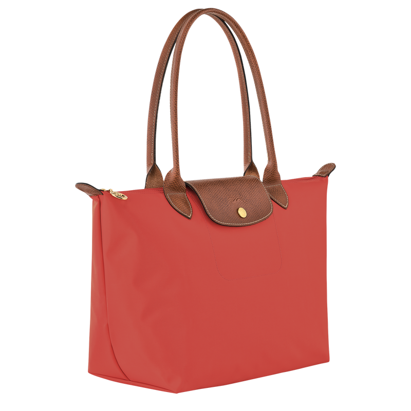 Longchamp Le Pliage Original Bolso de hombro M Lona reciclada - Tomate Rebajas top