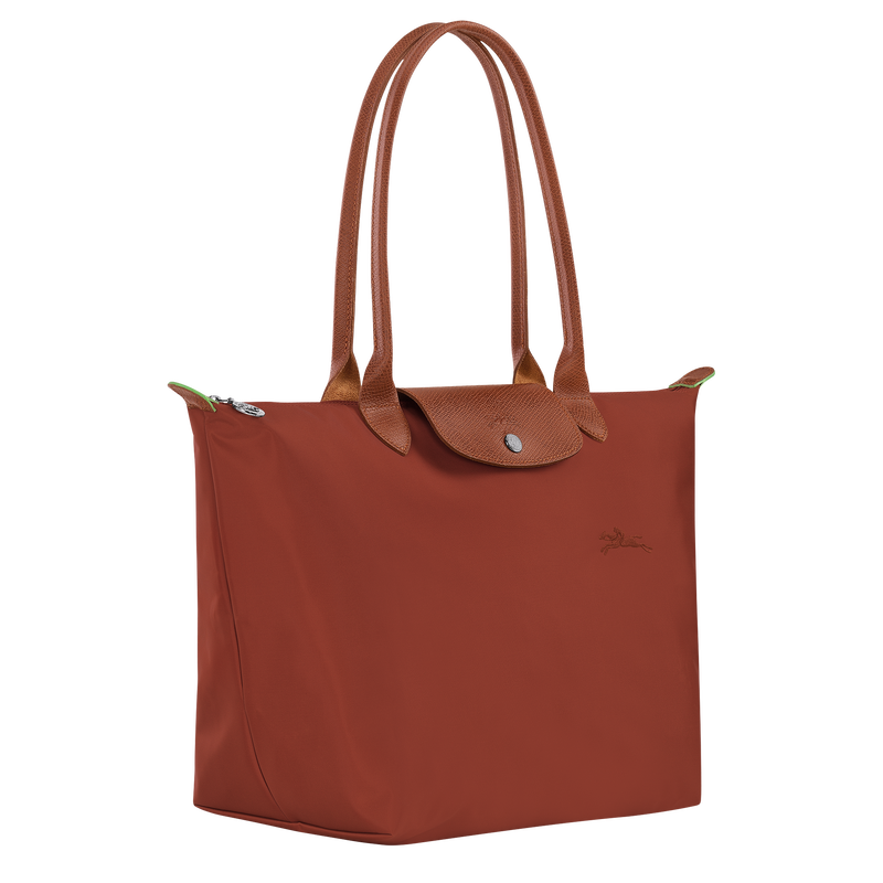 Longchamp Le Pliage Green Bolso de hombro L Lona reciclada - Castaño Envío gratis