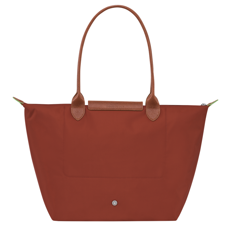 Longchamp Le Pliage Green Bolso de hombro L Lona reciclada - Castaño Envío gratis
