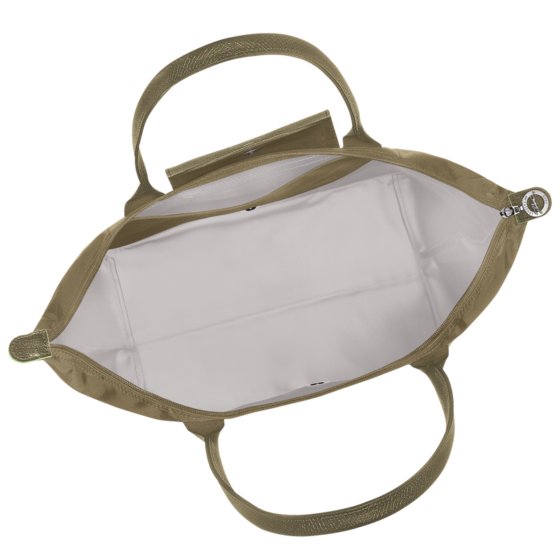 Longchamp Le Pliage Green Bolso de hombro L Lona reciclada - alcachofa Envío gratis