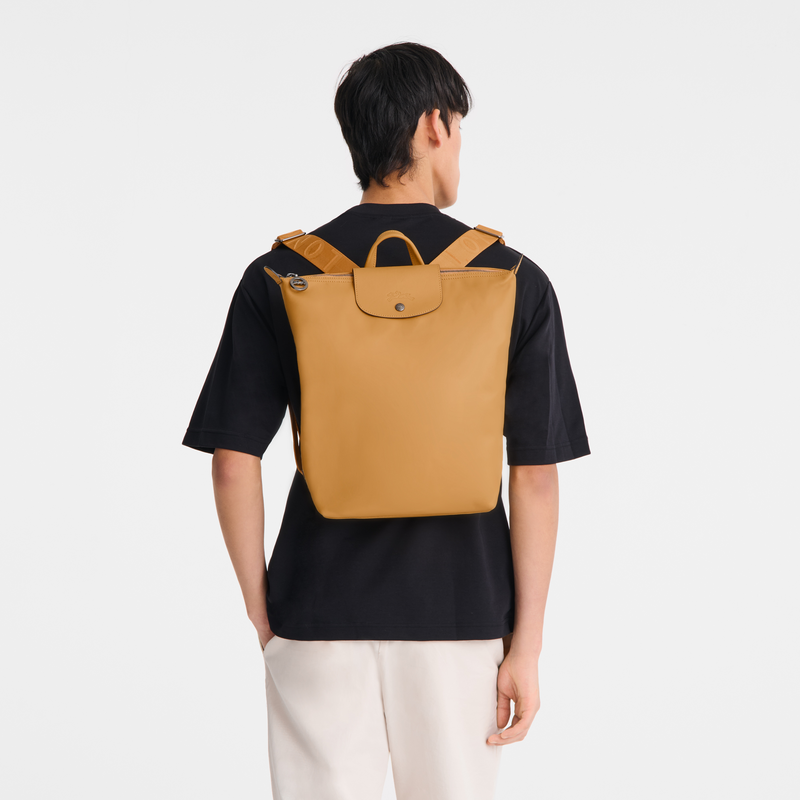 Longchamp Le Pliage Xtra Mochila M Cuero - Miel Últimos 2 días
