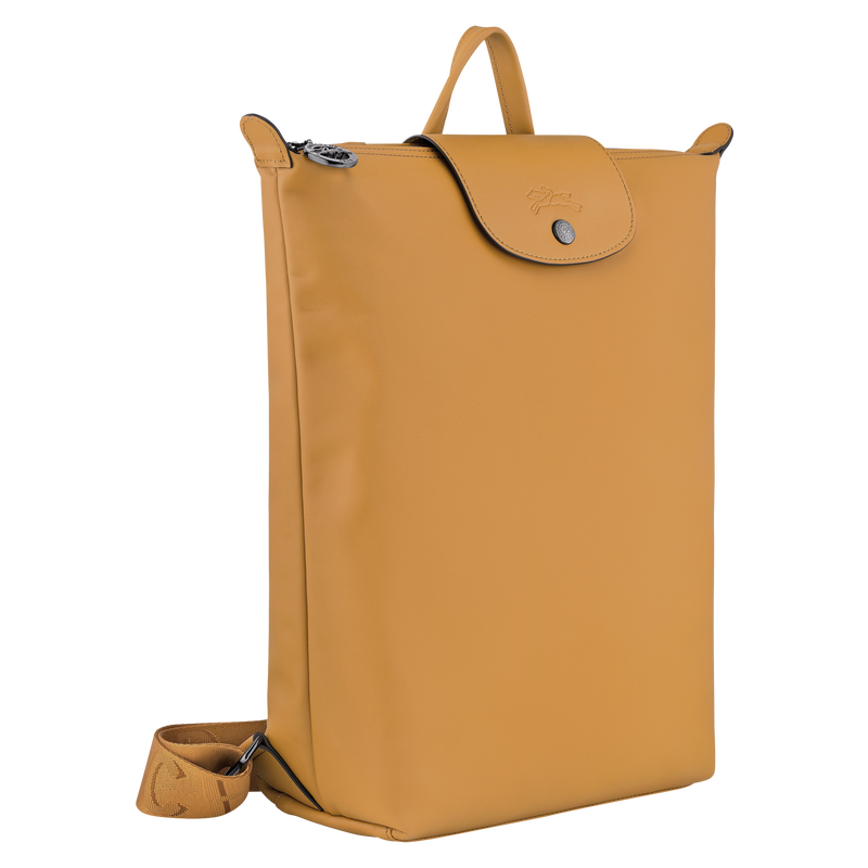 Longchamp Le Pliage Xtra Mochila M Cuero - Miel Últimos 2 días