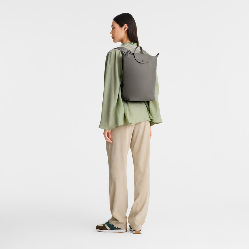 Longchamp Le Pliage Xtra Mochila M Cuero - Tórtola Precio de fábrica