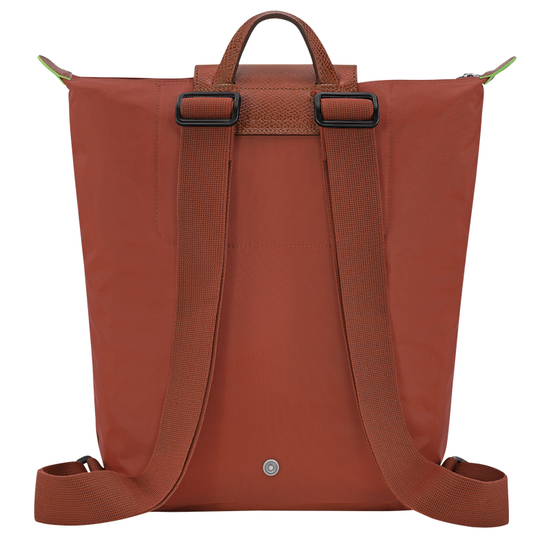 Longchamp Le Pliage Green Mochila M Tela - Castaño Grandes descuentos