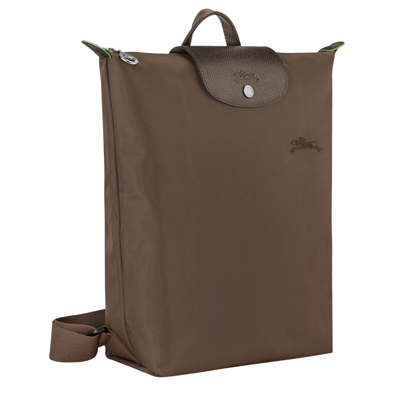 Longchamp Le Pliage Green Mochila M Tela - Tierra Envío internacional gratuito