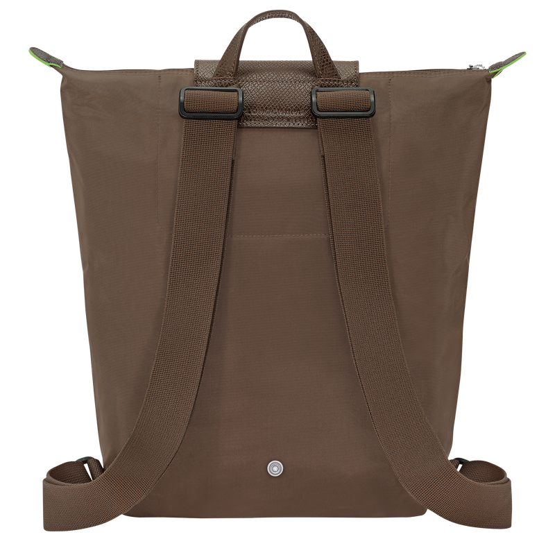 Longchamp Le Pliage Green Mochila M Tela - Tierra Envío internacional gratuito