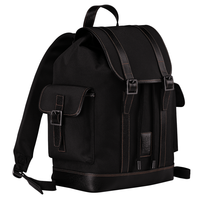 Longchamp Boxford Mochila Lona reciclada - Negro Limitado a 3 días