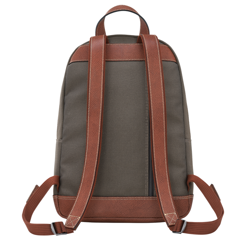 Longchamp Boxford Mochila Lona reciclada - Marrón En oferta