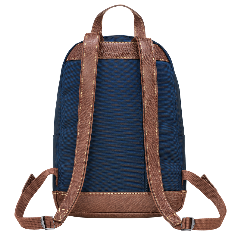 Longchamp Boxford Mochila Lona reciclada - Azul Libre de impuestos