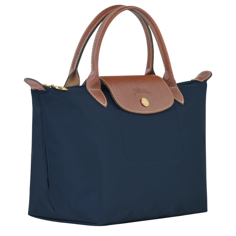 Longchamp Le Pliage Original Bolso con asa superior S Lona reciclada - Azul Marino Oferta exclusiva