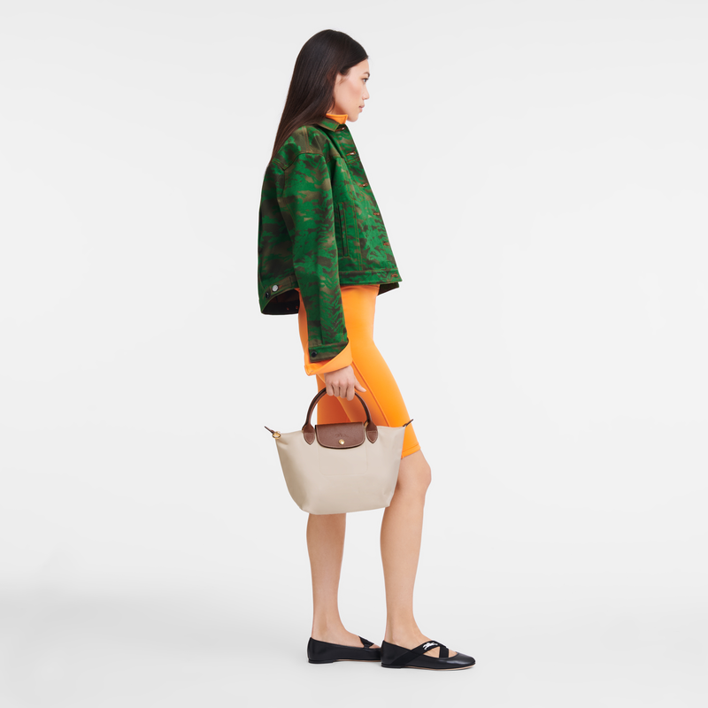 Longchamp Le Pliage Original Bolso con asa superior S Lona reciclada - Papel Última moda