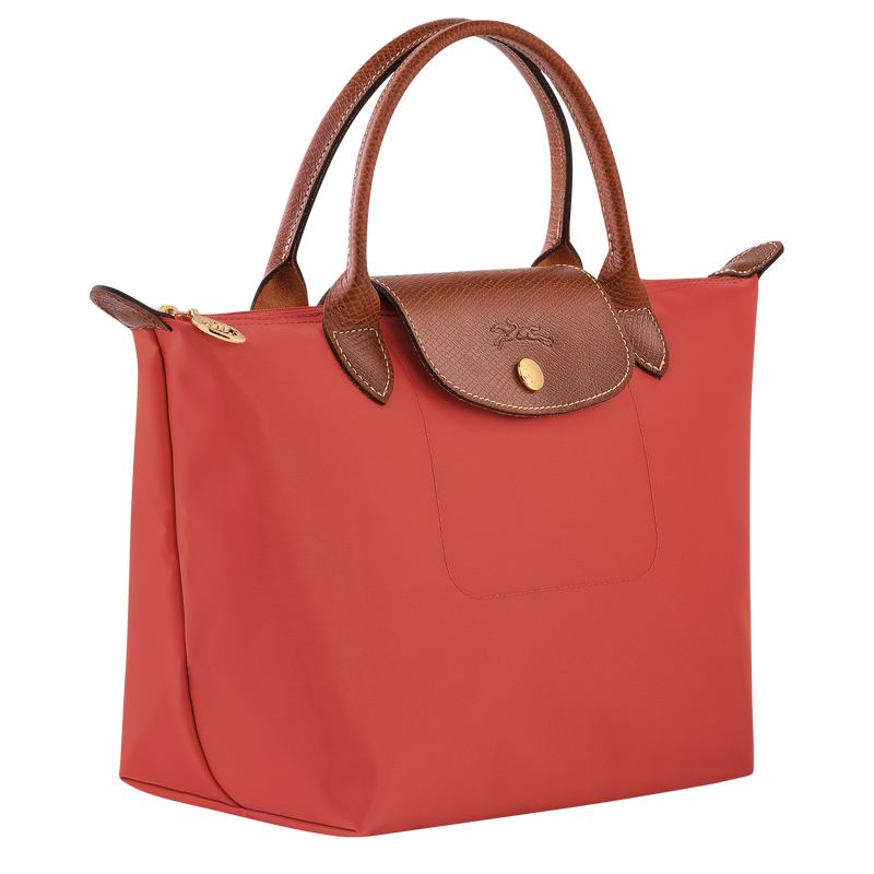 Longchamp Le Pliage Original Bolso con asa superior S Lona reciclada - Tomate Grandes ahorros