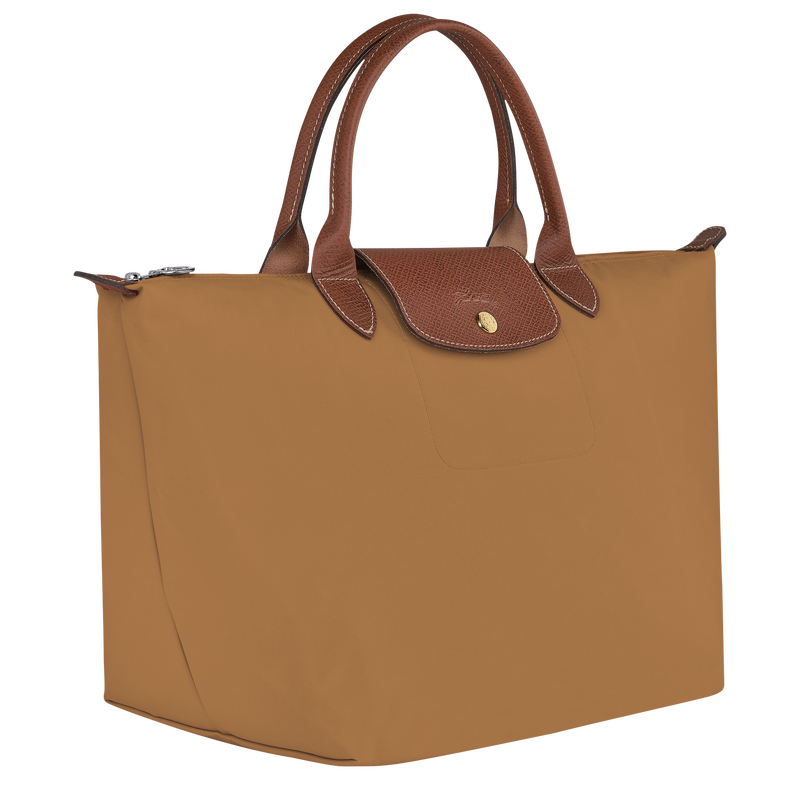 Longchamp Le Pliage Original Bolso con asa superior M Lona reciclada - Ante 2025