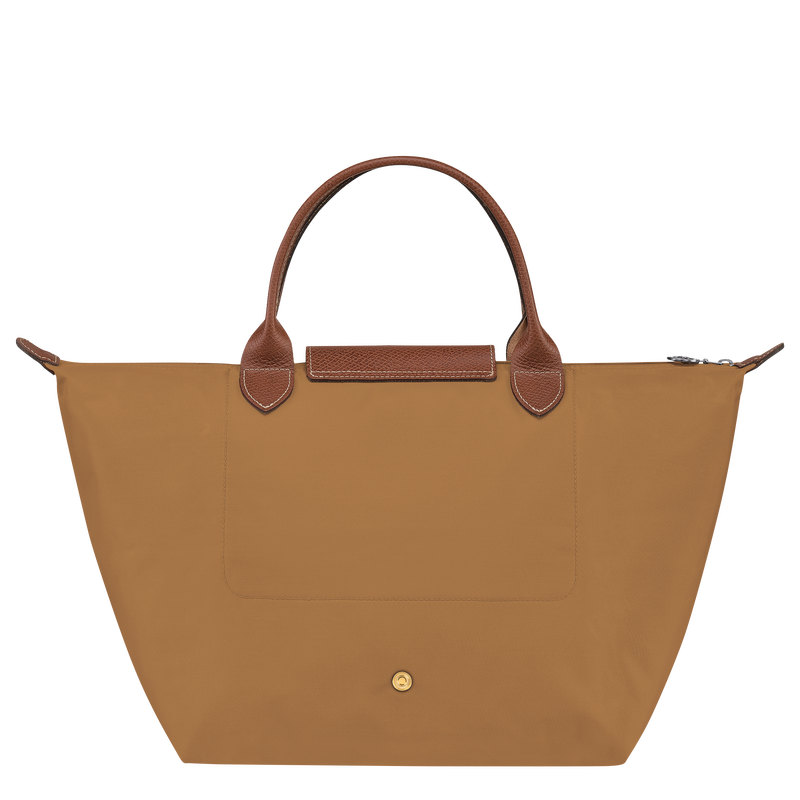 Longchamp Le Pliage Original Bolso con asa superior M Lona reciclada - Ante 2025