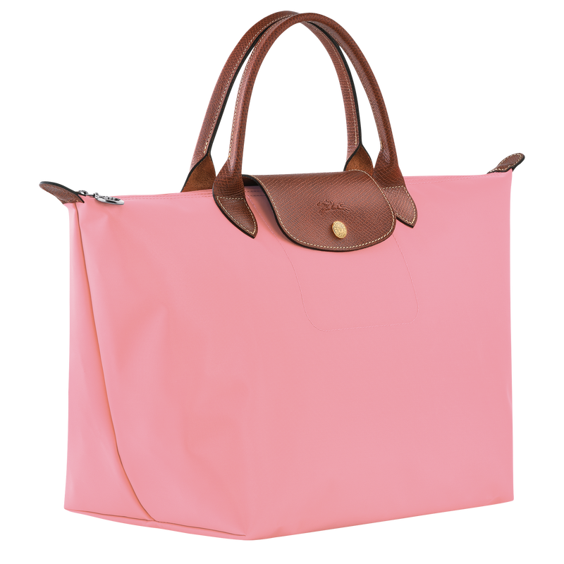 Longchamp Le Pliage Original Bolso con asa superior M Lona reciclada - Malvavisco En línea